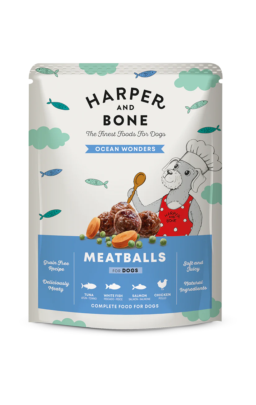 Harper and bone polpette per cani Ocean wonders 300 gr