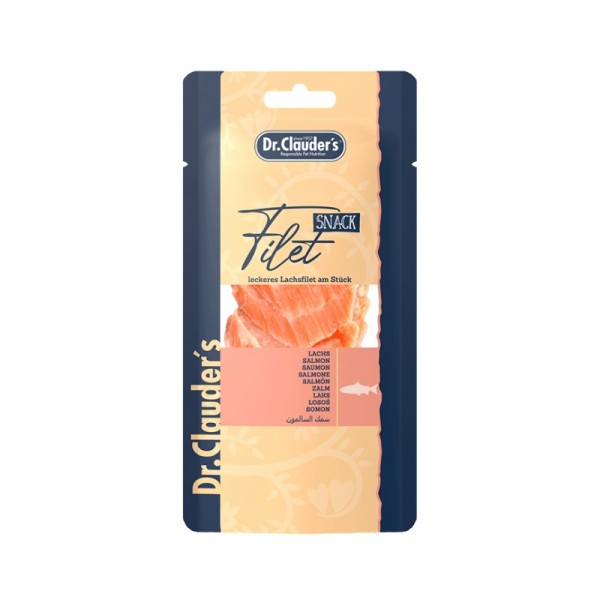 Snack dr. clauder's cane e gatto filet salmon