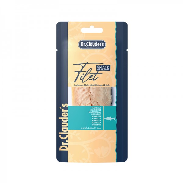 Snack dr. clauder's cane e gatto sgombro