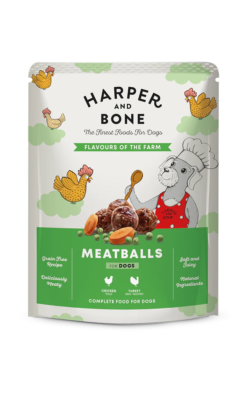 Harper and bone polpette per cani Flavours of the farm 300 gr