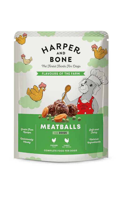 Harper and bone polpette per cani Flavours of the farm 300 gr