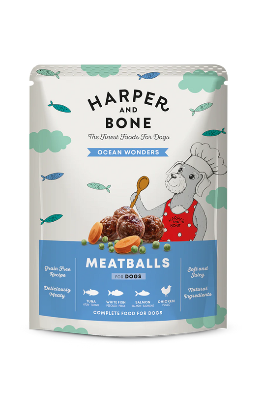Harper and bone polpette per cani Ocean wonders 300 gr