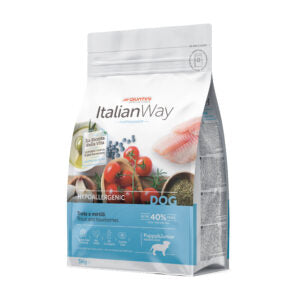 Italian way Trota e mirtilli Puppy&Junior Hypoallergenic Medium | Maxi