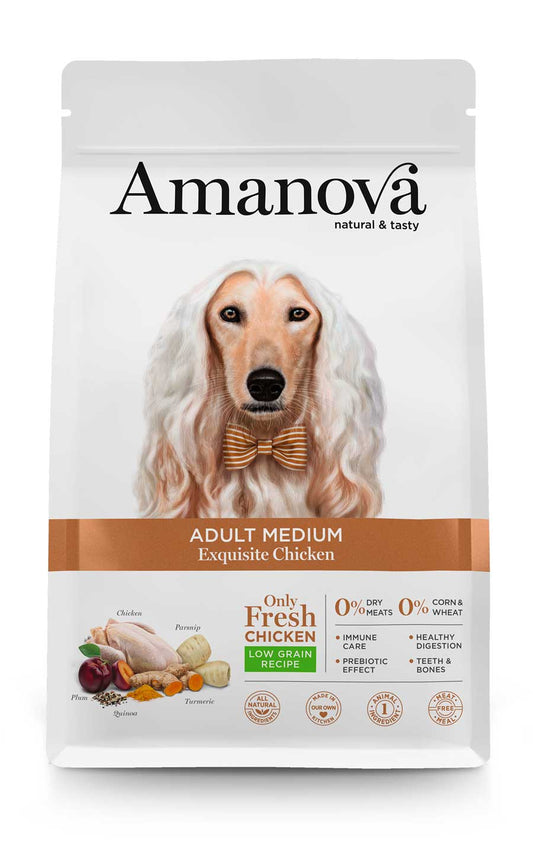 Amanova dog Adult medium Exquisite Chicken