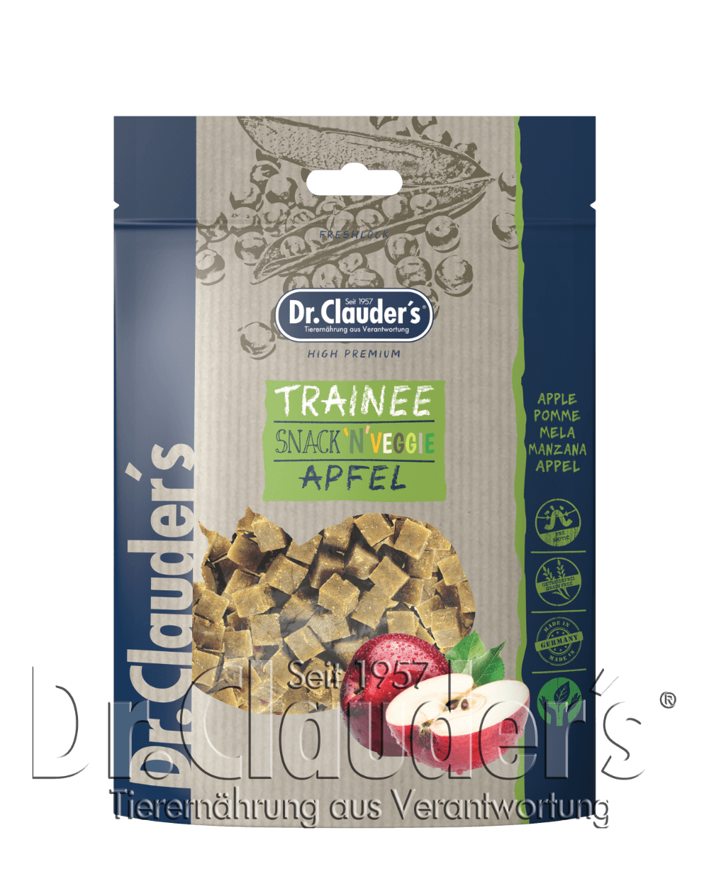 Snack Dr. clauder's  Trainee Apple 80g vegan