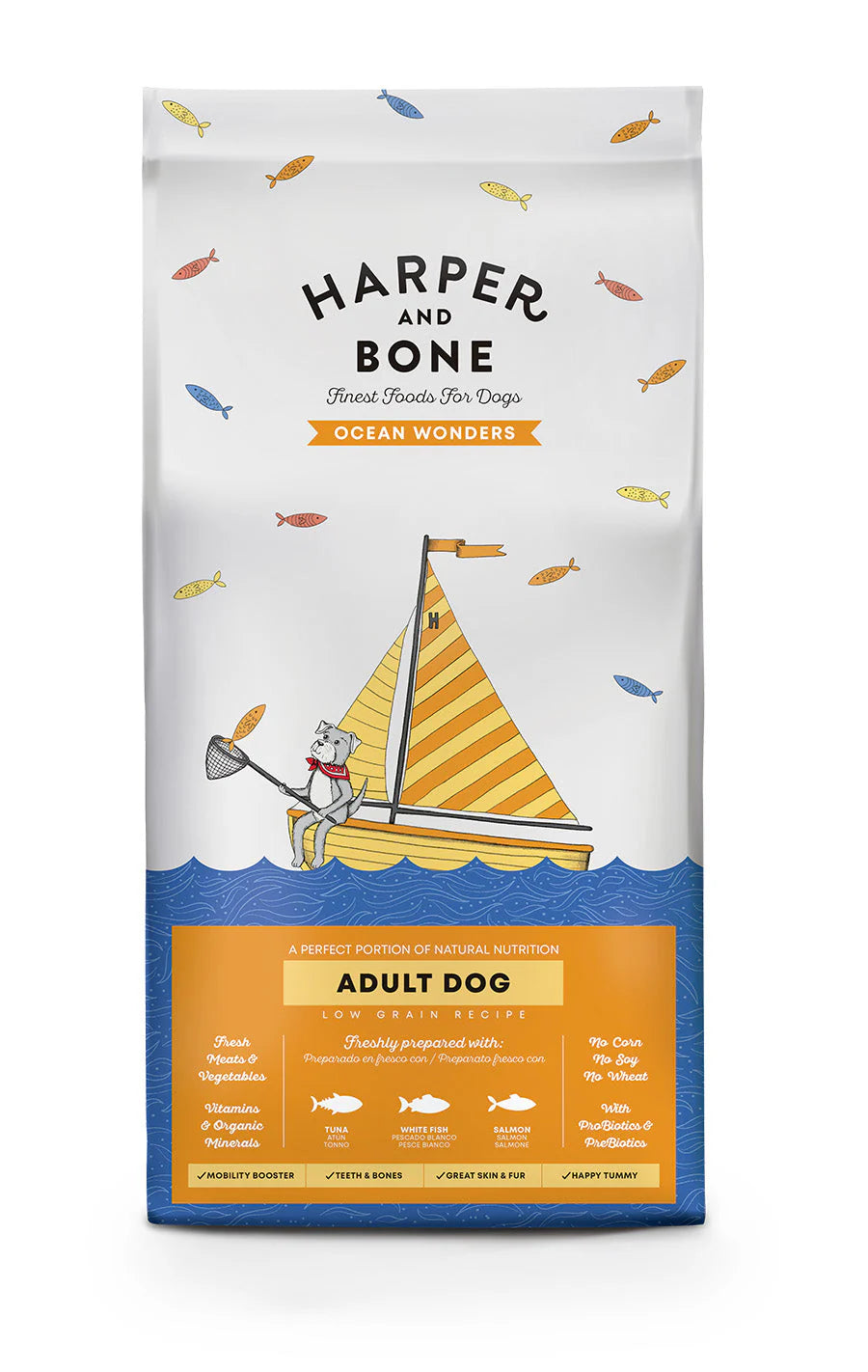 Harper and bone dog Ocean wonders adult