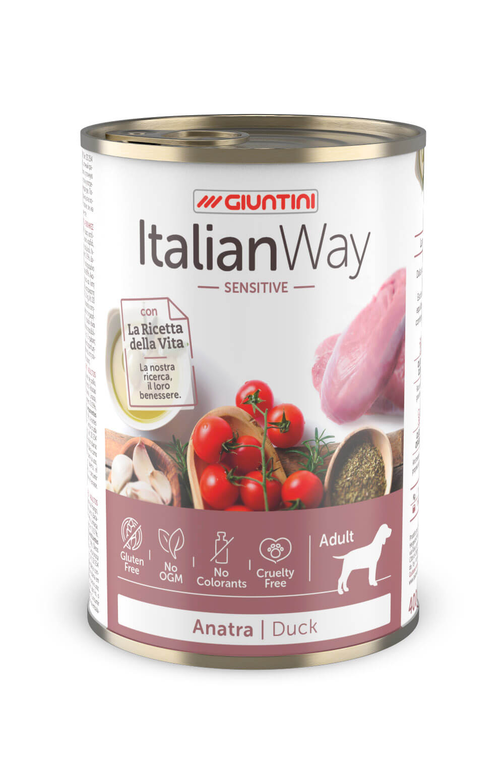 Italian way umido Adult med/masi Anatra Sensitive