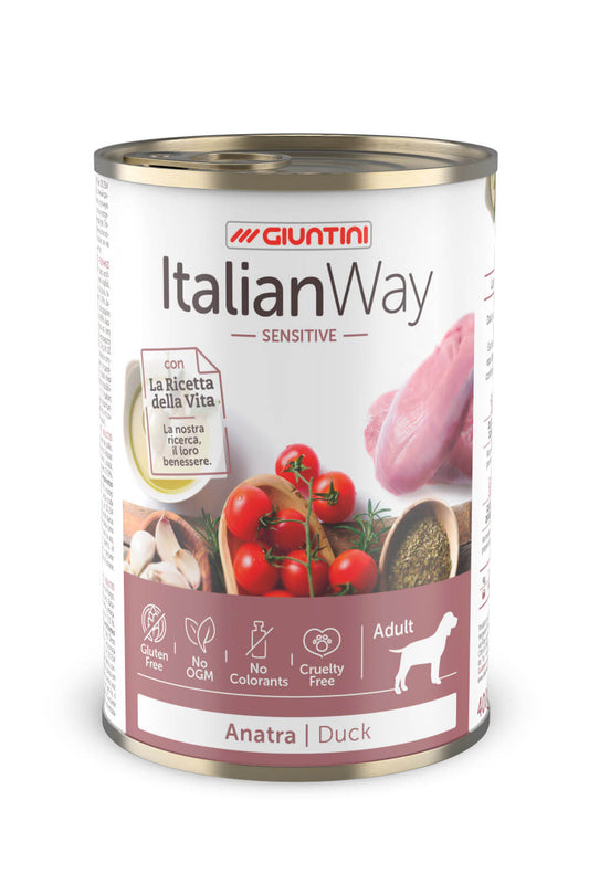 Italian way umido Adult med/masi Anatra Sensitive