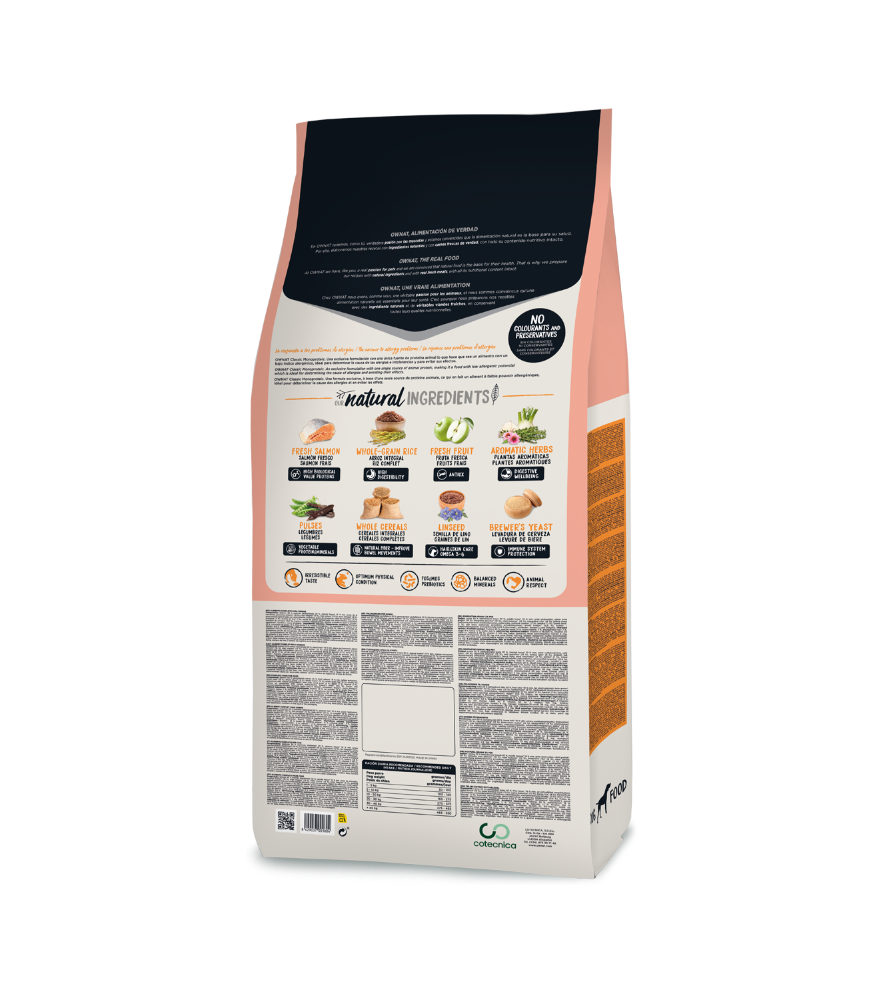 OWNAT MONOPROTEICO SALMONE 12KG