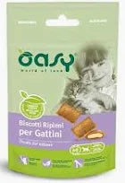 gatto Oasy Snack Biscotti Ripieni Per  60g