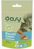 gatto Oasy Snack Biscotti Ripieni Per  60g