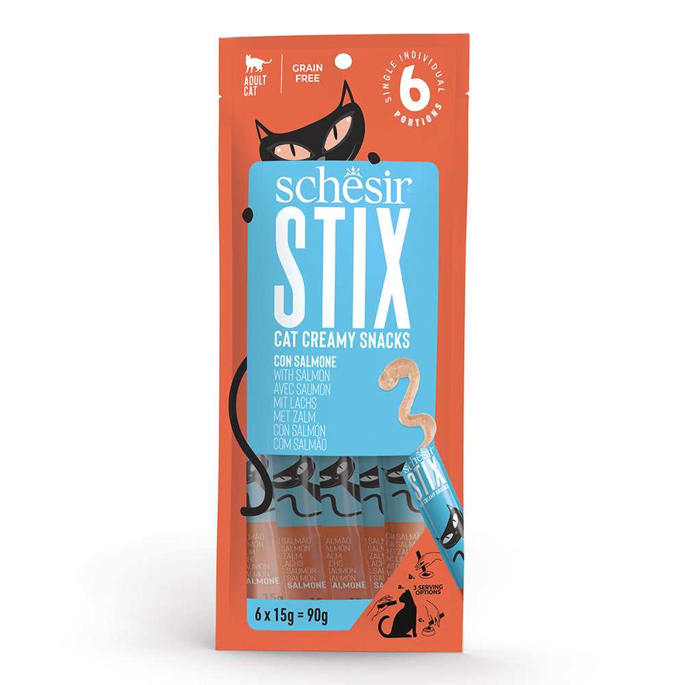 Snack gatto  in crema salmone 90g in busta