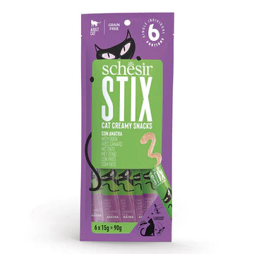 Snack gatto in crema anatra 90g in busta