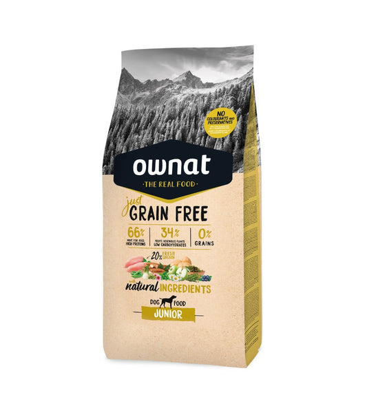 OWNAT GRAIN FREE JUST JUNIOR 3KG